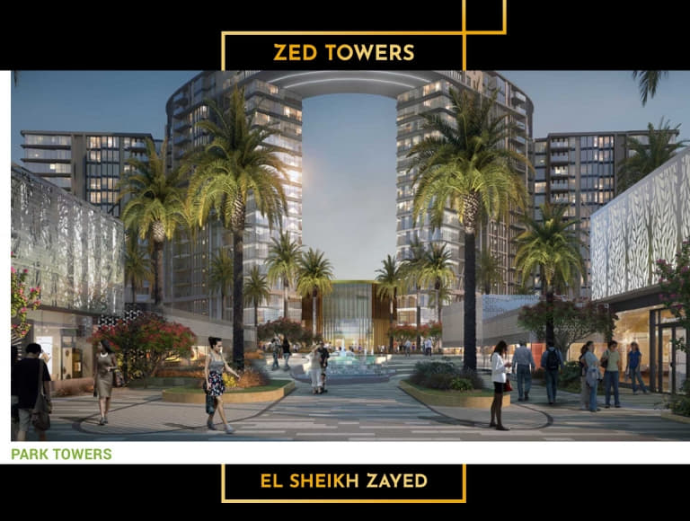 Duplex apartment for sale in Zed Towers