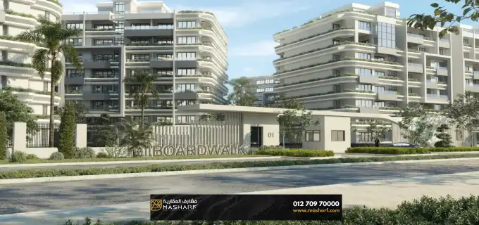 شقة فى كمبوند بوردووك في العاصمة الادارية الجديدة للبيع
