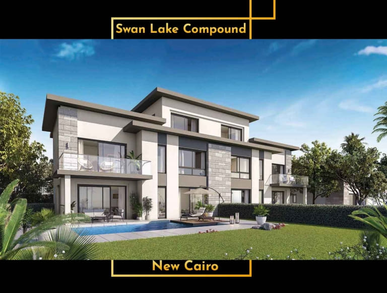 Villa in Swan Lake Residence for sale Masharf Real Estate