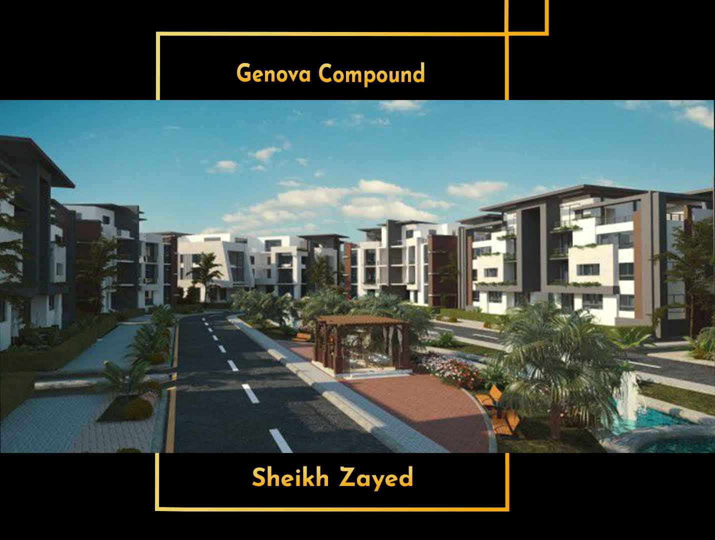 Genova Compound Sheikh Zayed Masharf Real Estate