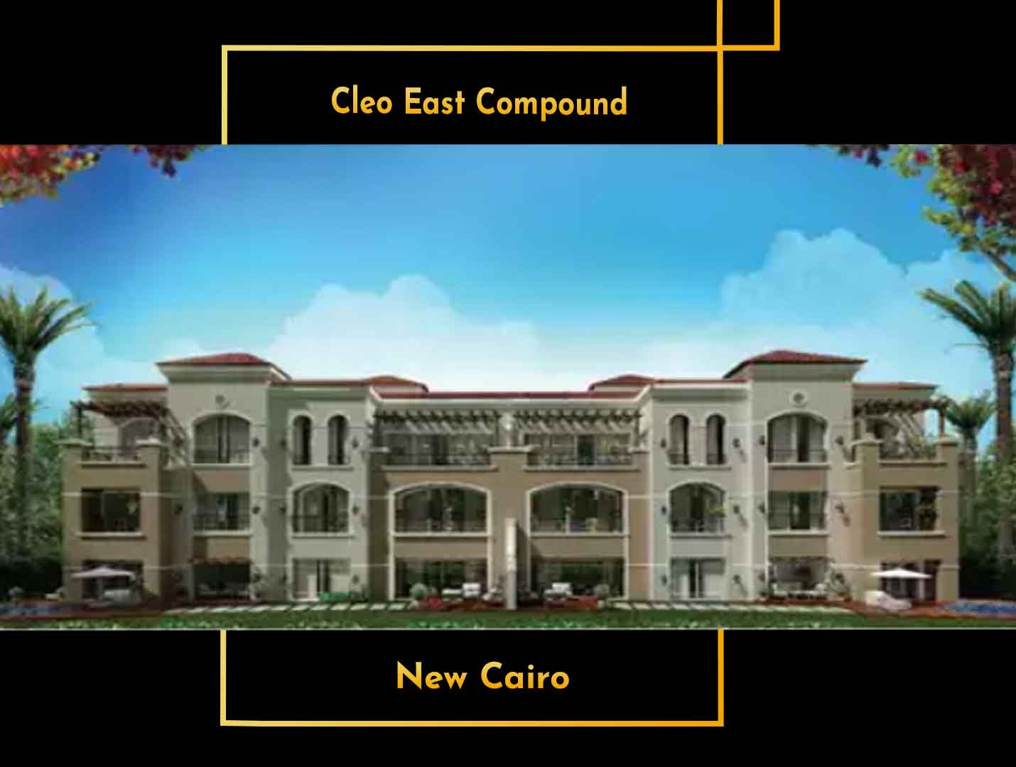 Compound Cleo East New Cairo Masharf Real Estate
