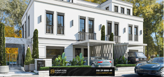 Twin house for sale in Cove compound New Zayed