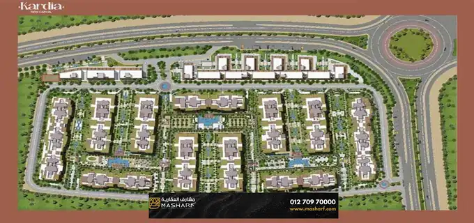 Sky villa for sale in Kardia Compound New Capital
