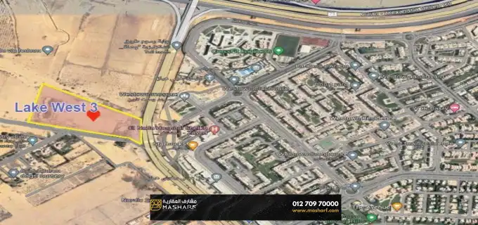 Standalone for sale in Lake West 3 Compound Sheikh Zayed