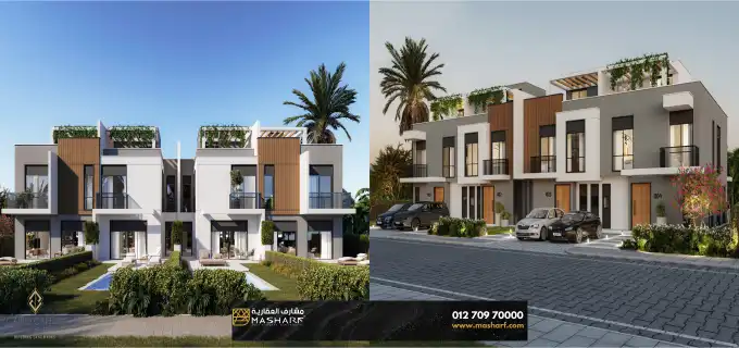 Standalone for sale in Lake West 3 Compound Sheikh Zayed