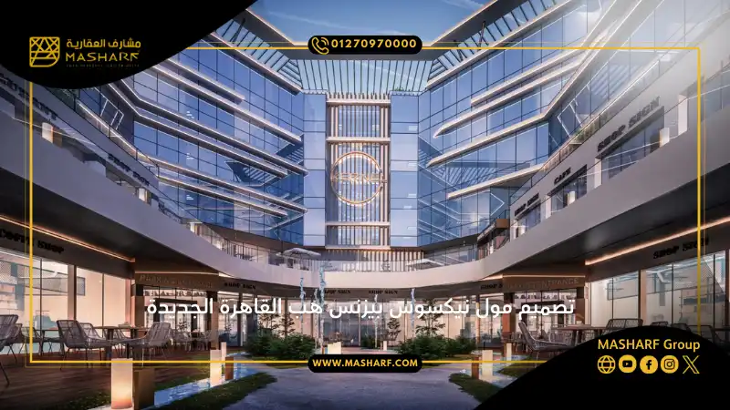 تصميم مول نيكسوس بيزنس هب القاهرة الجديدة مول نيكسوس بيزنس هب القاهرة الجديدة